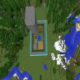popoularmmos village hide n seek logo