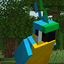 Parrot Totem 3D - Yellow and Blue logo