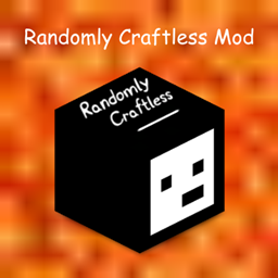RandomlyCraftless: The Mod logo
