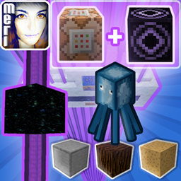SQUIDBRUSH Special Blocks Builder Tool one click command + NBT structure file logo