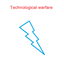Technological warfare logo
