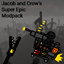Jacob and Crow's Super Epic Modpack logo