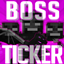 ANIMATED BOSS BAR Scrolling for EnderDragon Wither Ticker Text for all mobs entities logo