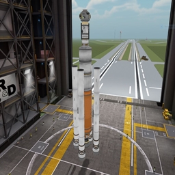 Satellite Launcher and Docker logo
