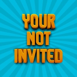 Your Not Invited logo