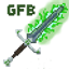 Green Flameblade logo