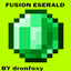 "Fusión emerald" logo