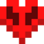 Hardcore Hearts for survival mode logo