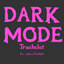 Trashslot Darkmode logo