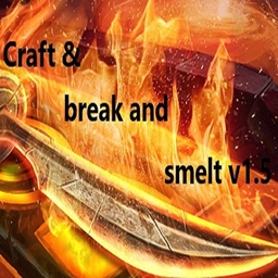 v1.5 Craft & Break and smelt  logo