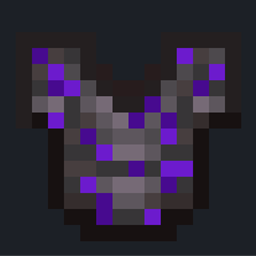 Enhanced Netherite logo