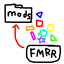 FMRR (Forge Mod Rich Retriever) logo
