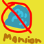 No diamonds in Mansion logo