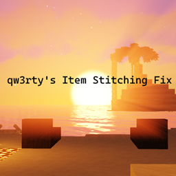 qw3rty's Item Stitching Fix - Minecraft Resource Packs - CurseForge