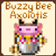 Buzzy Bee Axolotls logo