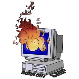 The Burnout SMP logo