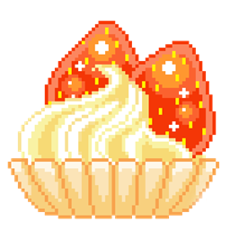 Strawberry Custard [Fabric Only] logo
