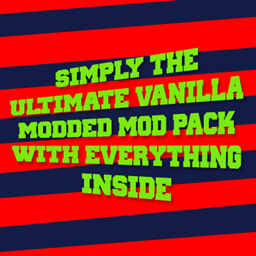 Simply The Ultimate Vanilla Modded Mod Pack With Everything Inside logo