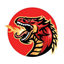 In a World of Dragons logo