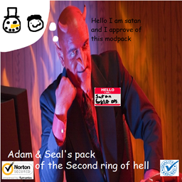 Adam and Seals Pack of The Second Ring Of Hell logo