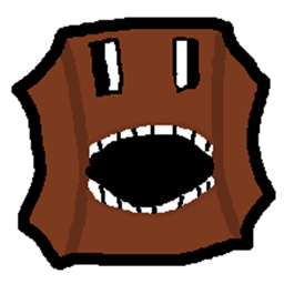 In-backpack Eat logo
