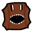 In-backpack Eat logo