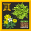 XeKr flowers leaves model pack logo