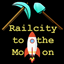 Railcity to the Moon logo