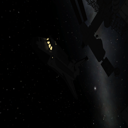 Realistic International Spatial Station logo