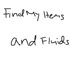 FindMyItemsAndFluids logo
