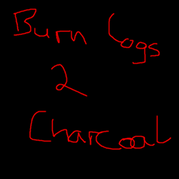 Burn Logs to Charcoal logo