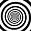 Bubble illusion logo