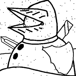 Shattered Ring+, snowman Edition logo