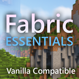 Fabric Essentials - Graphics, Sound, UI & Performance (Vanilla Compatible) logo