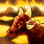 Draconic tech fantasy logo