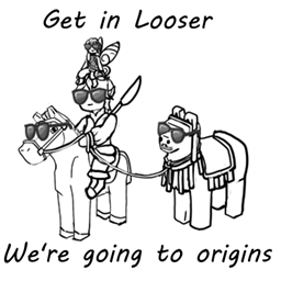 Origins and shenaniganery logo