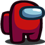among us instead of mojang studios logo