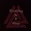 creating in a village logo