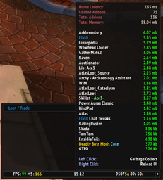 ElvUI System Datatext project image