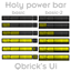Qbrick's Holy Power Bar logo