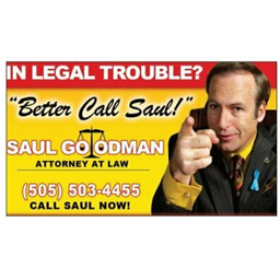 Saul Goodman's Business Card of Undying logo