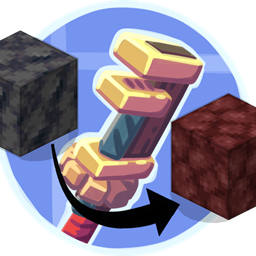 Basalt to netherrack logo
