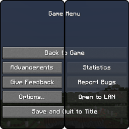 Grey's Transparent Menu & Widgets HUD project image