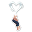 Heart of Survivor [FABRIC] logo