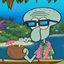 Squidward's Tiki Land logo