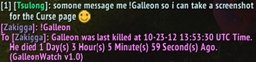 GalleonWatch logo