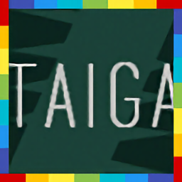 TAIGA Rainbowed logo