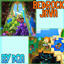 Minecraft Keyart Backgrounds by DGA logo
