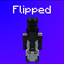 Flipped logo