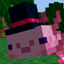 Axolotls with hats (vanilla/barebones version) logo
